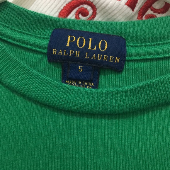 Polo Ralph Lauren Long-Sleeve Essential Tee Sz 5 - Picture 3 of 5
